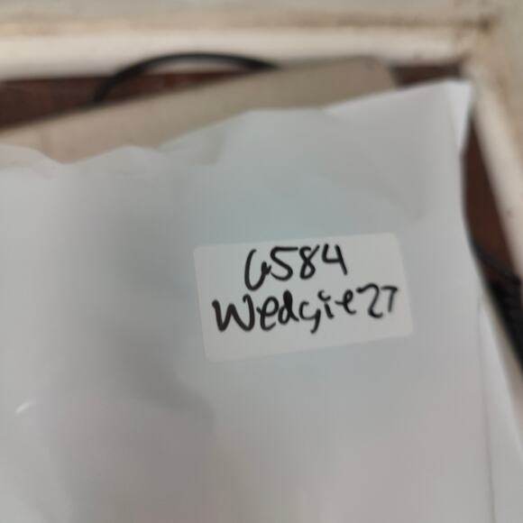 Levis Wedgie Icon Fit Jeans Womens 27 Light Wash Preppy Button Fly Boho Straight - Picture 13 of 13